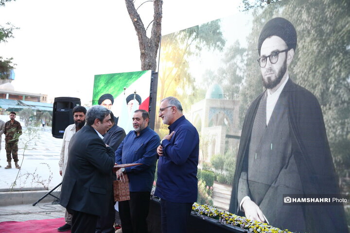 مراسم رونمایی از بنای یادبود شهید سیدعلی اندرزگو