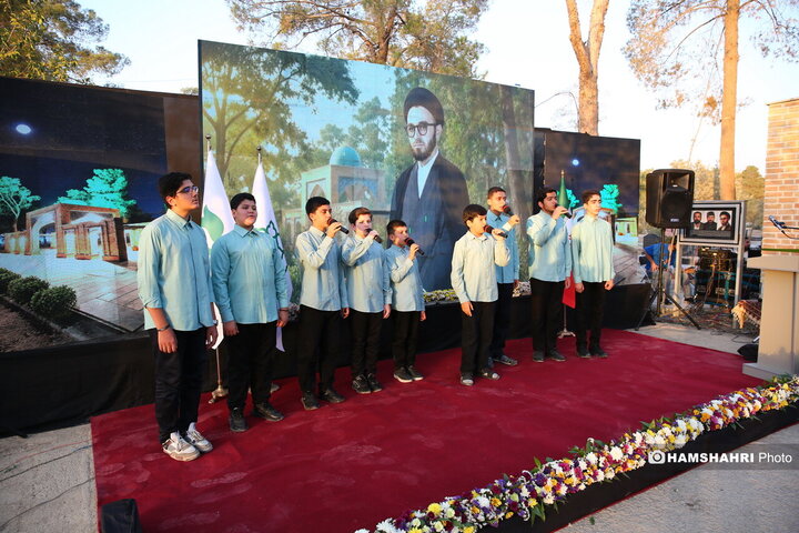 مراسم رونمایی از بنای یادبود شهید سیدعلی اندرزگو