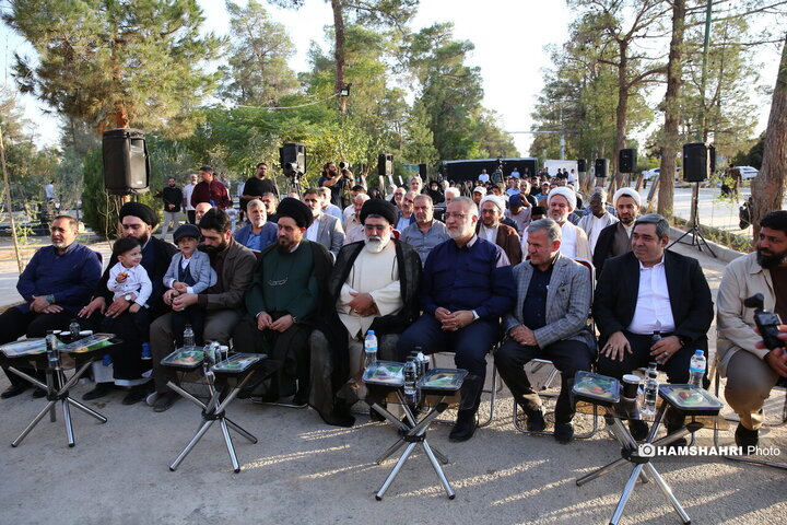 مراسم رونمایی از بنای یادبود شهید سیدعلی اندرزگو