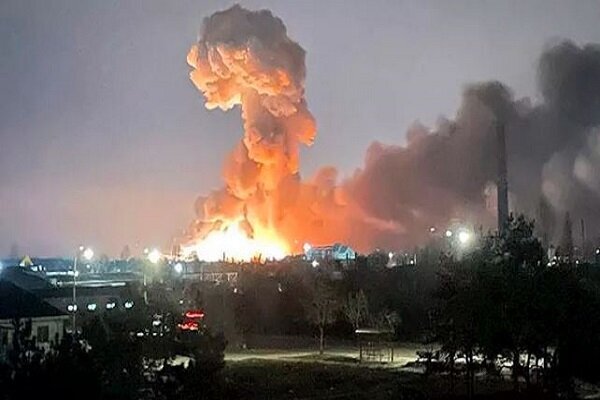 انفجار مهیب در پایتخت اوکراین؛ مرکز تولید قطعات موشک کروز منهدم شد