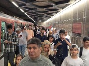 افزایش ۲۰ درصدی مسافران مترو در طرح حمل و نقل رایگان از زمان جنگ | ثبت لحظه‌ای آمار مسافران مترو تهران با سامانه‌های هوشمند