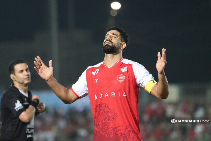 بازی پرسپولیس 3-0 ملوان/ سه گل سه امتیاز