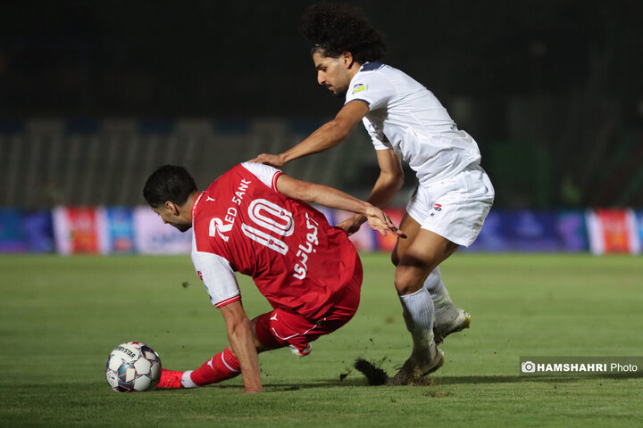 بازی پرسپولیس 3-0 ملوان/ سه گل سه امتیاز
