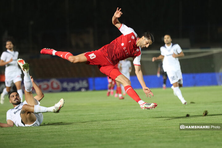 بازی پرسپولیس 3-0 ملوان/ سه گل سه امتیاز