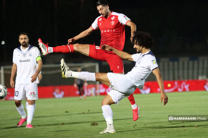 بازی پرسپولیس 3-0 ملوان/ سه گل سه امتیاز