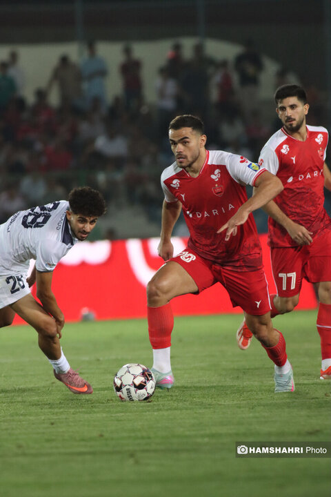 بازی پرسپولیس 3-0 ملوان/ سه گل سه امتیاز