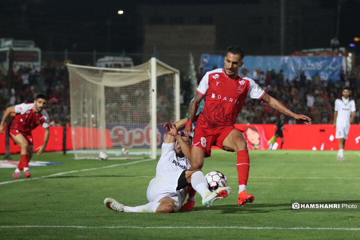 بازی پرسپولیس 3-0 ملوان/ سه گل سه امتیاز