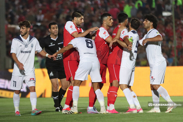 بازی پرسپولیس 3-0 ملوان/ سه گل سه امتیاز
