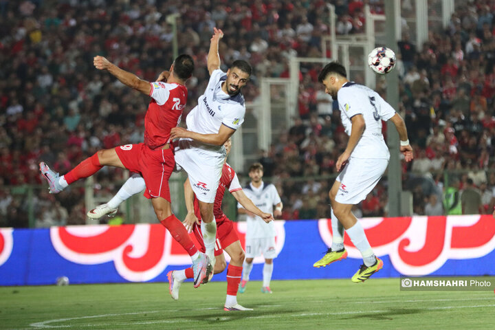 بازی پرسپولیس 3-0 ملوان/ سه گل سه امتیاز