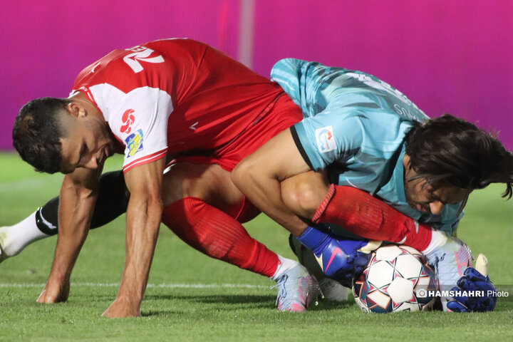 بازی پرسپولیس 3-0 ملوان/ سه گل سه امتیاز