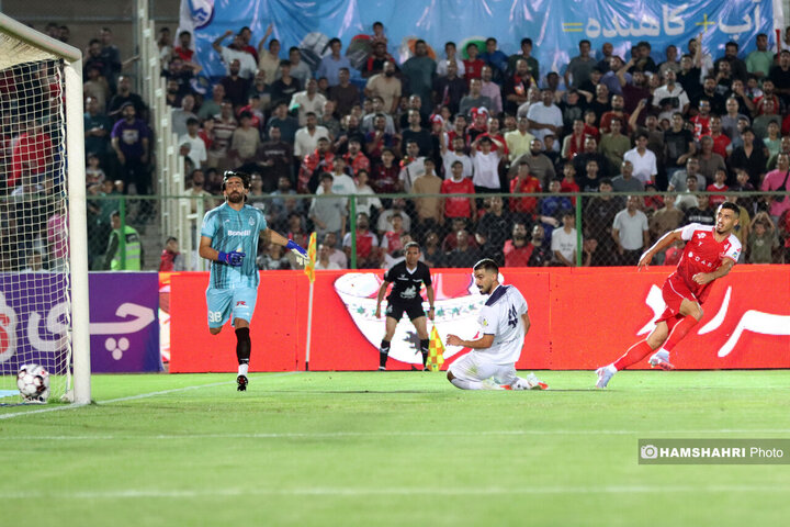 بازی پرسپولیس 3-0 ملوان/ سه گل سه امتیاز