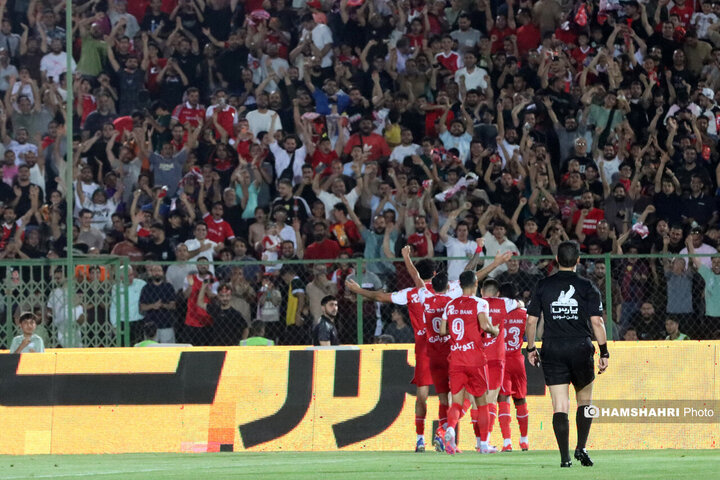 بازی پرسپولیس 3-0 ملوان/ سه گل سه امتیاز