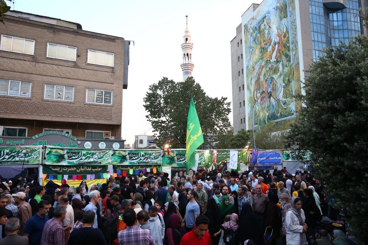 تصاویری از جشن مهربانی در پایتخت
