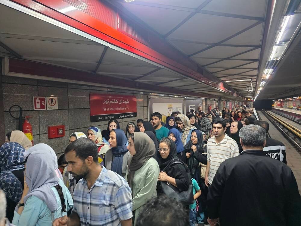 افزایش ۱۶درصدی مسافران مترو در شهریور ماه
