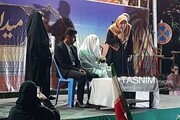جشن ازدواج زوج جوان بوشهری در حماسه خیابان