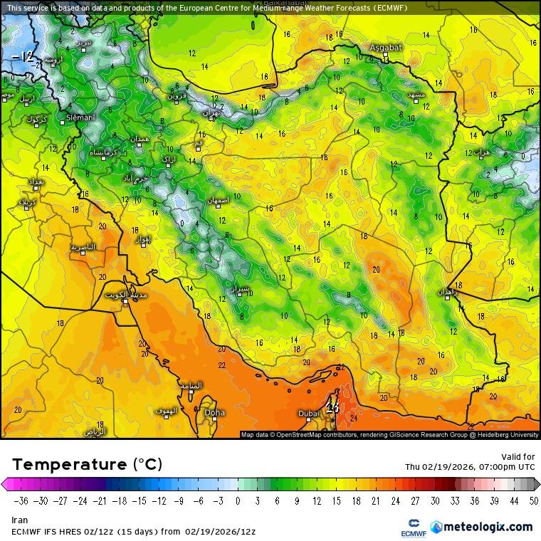 خبر خوب برای روزهای پایانی تابستان در این مناطق کشور | سیگنال تغییر الگوی جوی ایران توسط نقشههای جهانی