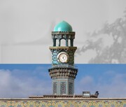 ساعت بزرگ حرم امام رضا(ع) چطور کار می کند؟ |‌ ویدئو