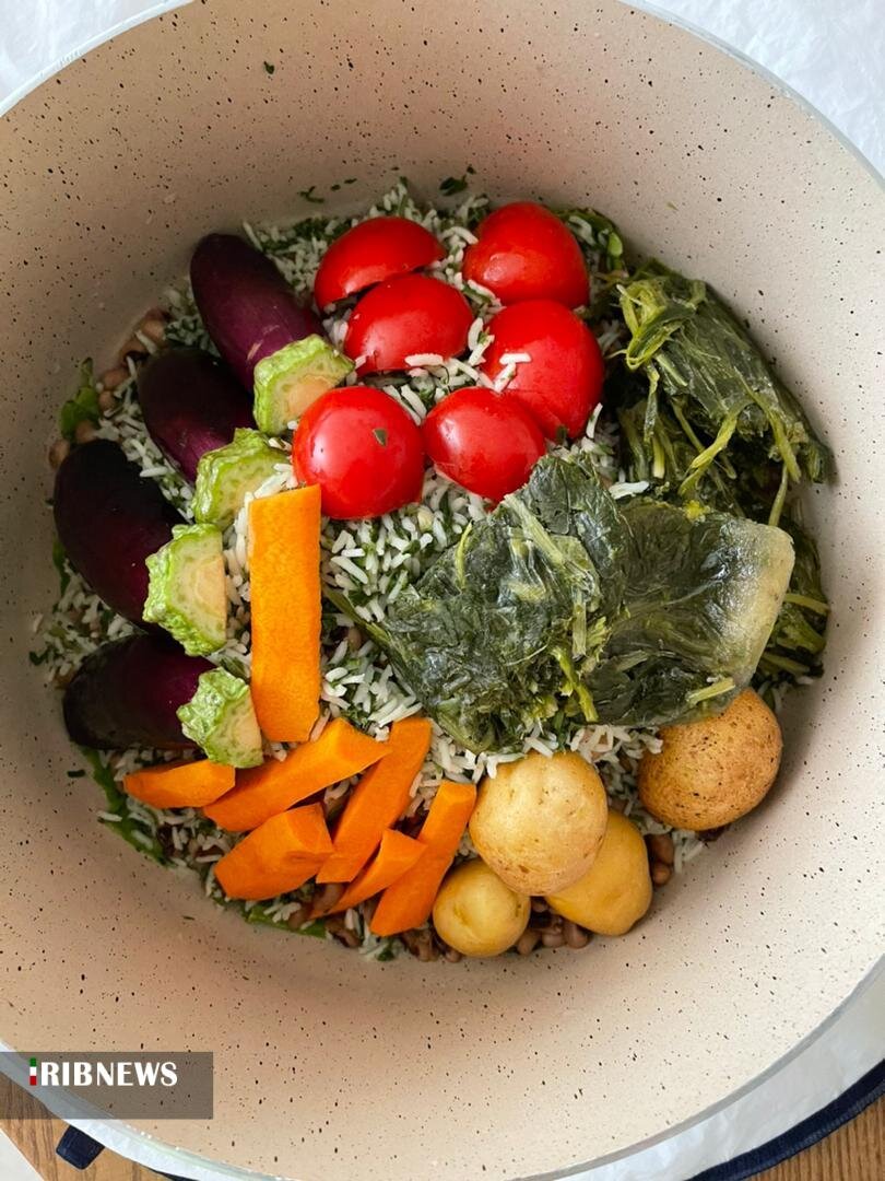 برای یک بار سبزی پلو را به روش سمنانی ها درست کنید، طعم بی نظیری دارد