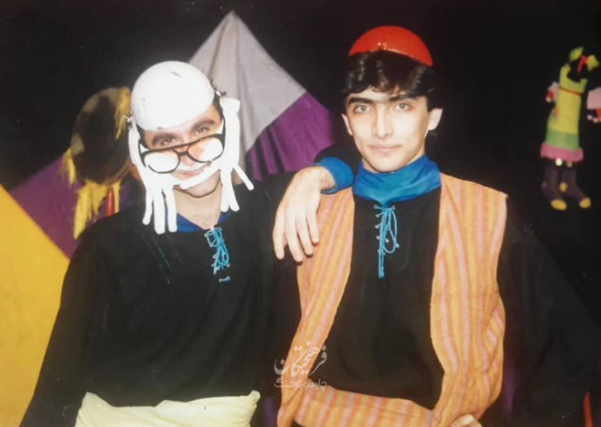 عکسی زیرخاکی از ۳۱ سال پیش امین زندگانی که وایرال شد
