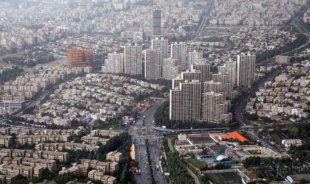نمای تهران