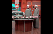 شوخی روحانی های دوقلو در یک برنامه تلویزیونی | ویدئو