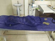تصویر امیرعلی کریمی، کودکی که در عروسی سیریک به شهادت رسید