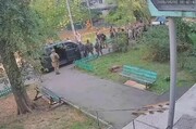 وقتی ماموران اطلاعاتی یکدیگر را به رگبار می‌بندند! + فیلم  |‌ لحظه تیراندازی ماموران دو نهاد امنیتی این کشور