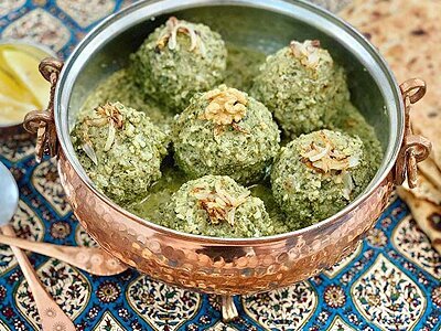 این کوفته شیرازی با همه کوفتهها فرق دارد؛ طرز تهیه کوفته سبزی مجلسی