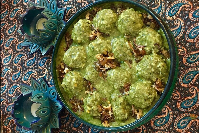 این کوفته شیرازی با همه کوفتهها فرق دارد؛ طرز تهیه کوفته سبزی مجلسی