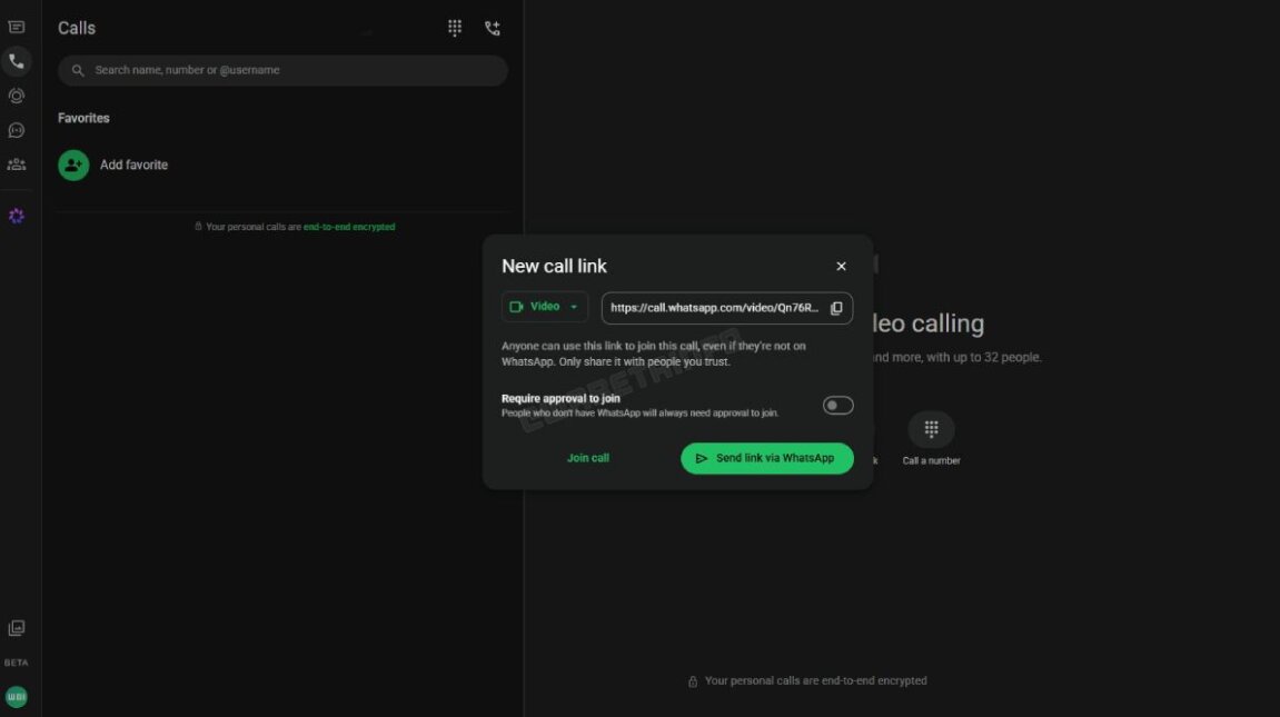 واتساپ قابلیت تماس با افراد فاقد حساب کاربری را فعال میکند