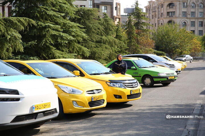 ایستگاه اختصاصی تاکسی بانوان در نمایشگاه «زنان و تولید ملی»