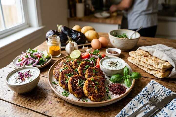 کتلت بادمجان و سیب زمینی را برای یکبار هم که شده امتحان کنید