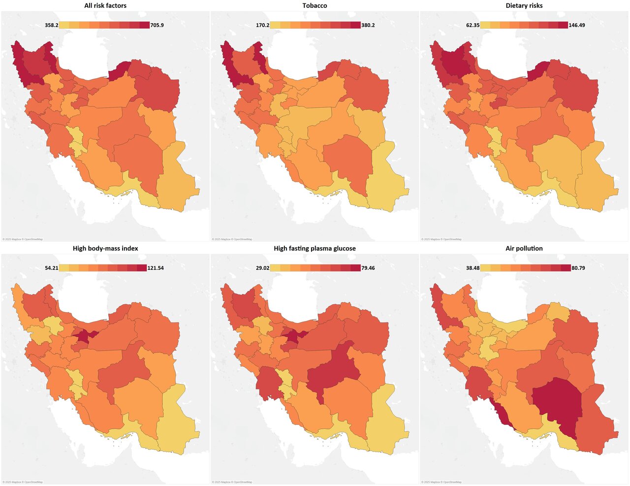 iran cancers