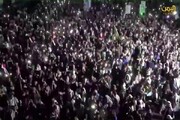 نورافشانی و شادی هزاران نفری در خیابان پس از پیروزی بر سعودی+ ویدئو