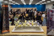 تصاویر جشن تولد جمعی و متفاوت در جمکران | تجلیل از خانواده شهید سردار تنگسیری