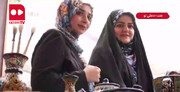 زهرا پزشکیان در بازار هند! + ویدئو | شال ارغوانی بر گردن دختر رئیس جمهور و لحظه گرفتن عکس یادگاری