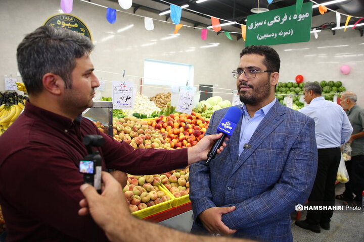 افتتاح بازار جدید میوه و تره‌بار مروارید