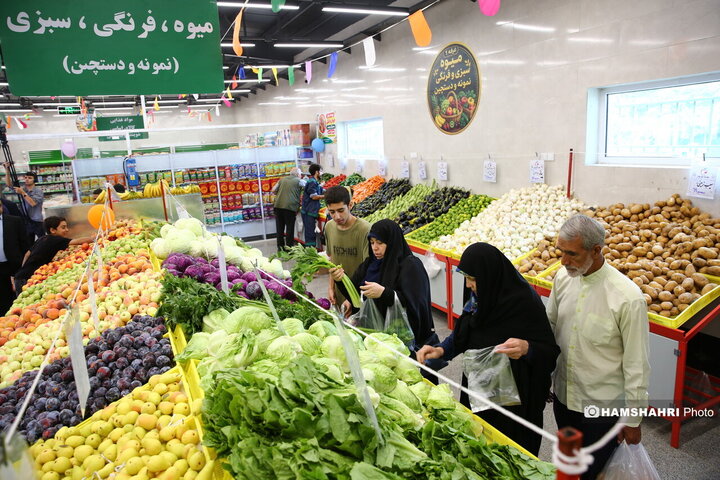 افتتاح بازار جدید میوه و تره‌بار مروارید