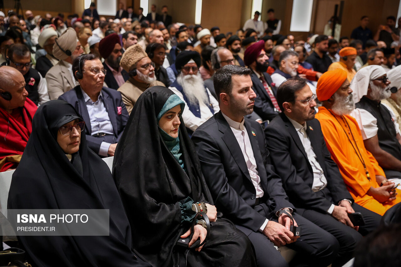 قابی از دختر پزشکیان و دامادش در دهلی نو