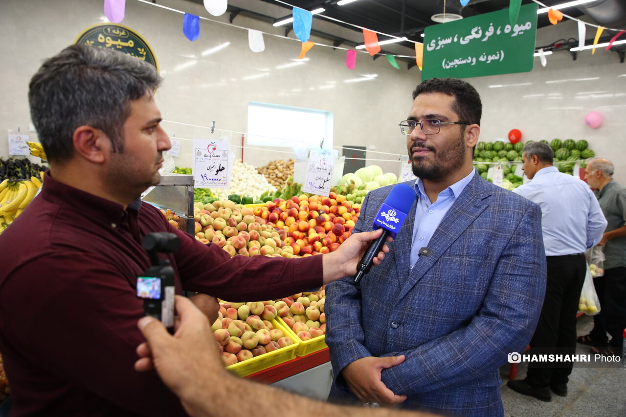 افتتاح بازار جدید میوه و ترهبار مروارید افتتاح بازار جدید میوه و ترهبار مروارید