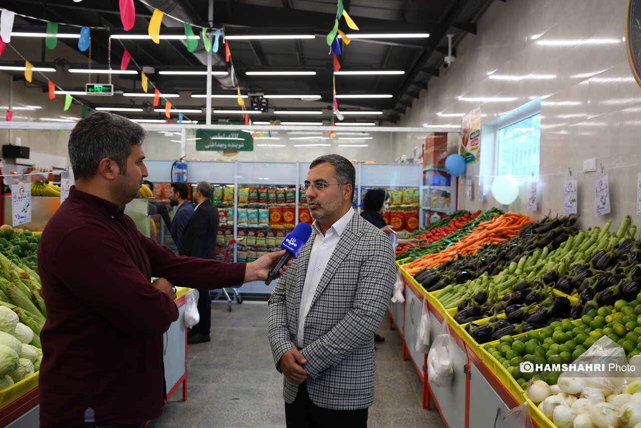 افتتاح بازار جدید میوه و ترهبار مروارید افتتاح بازار جدید میوه و ترهبار مروارید