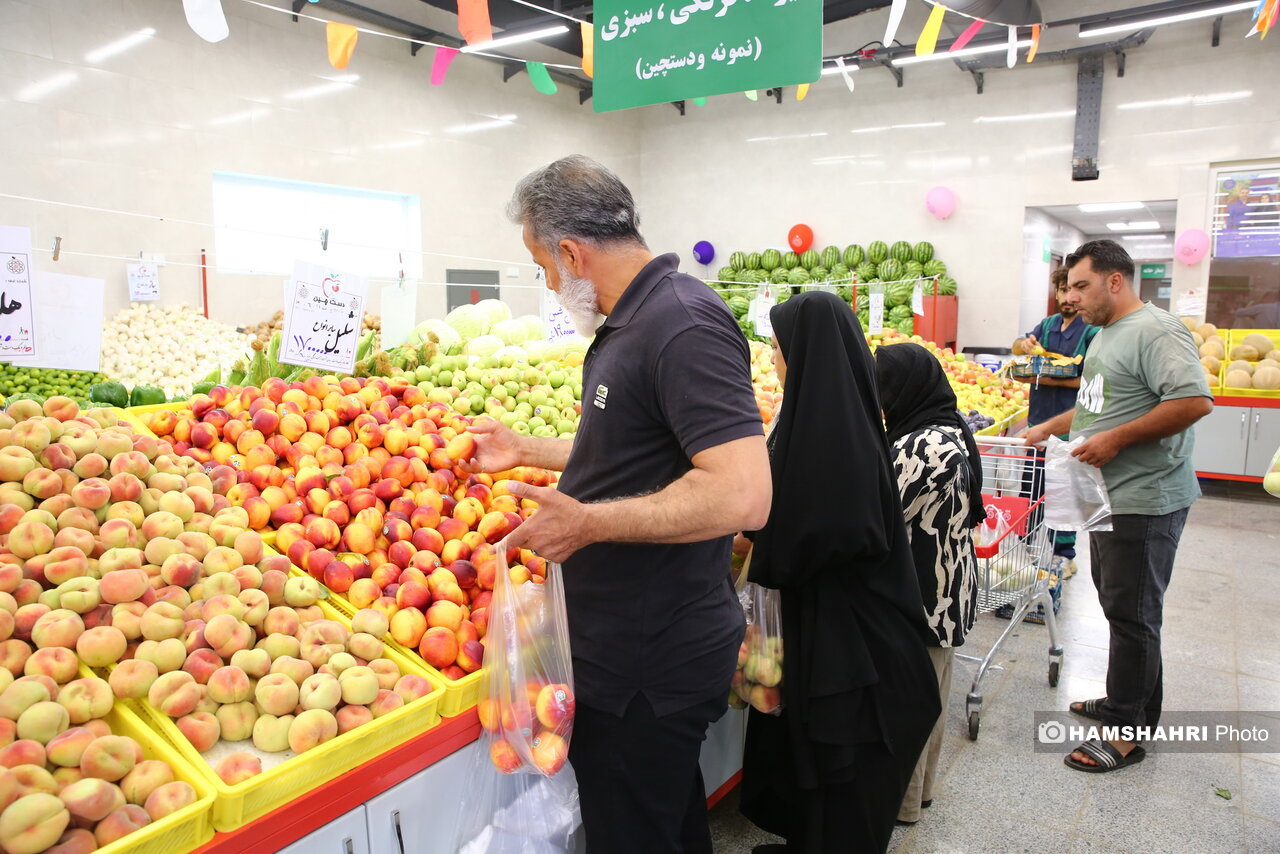 افتتاح بازار جدید میوه و تره‌بار مروارید