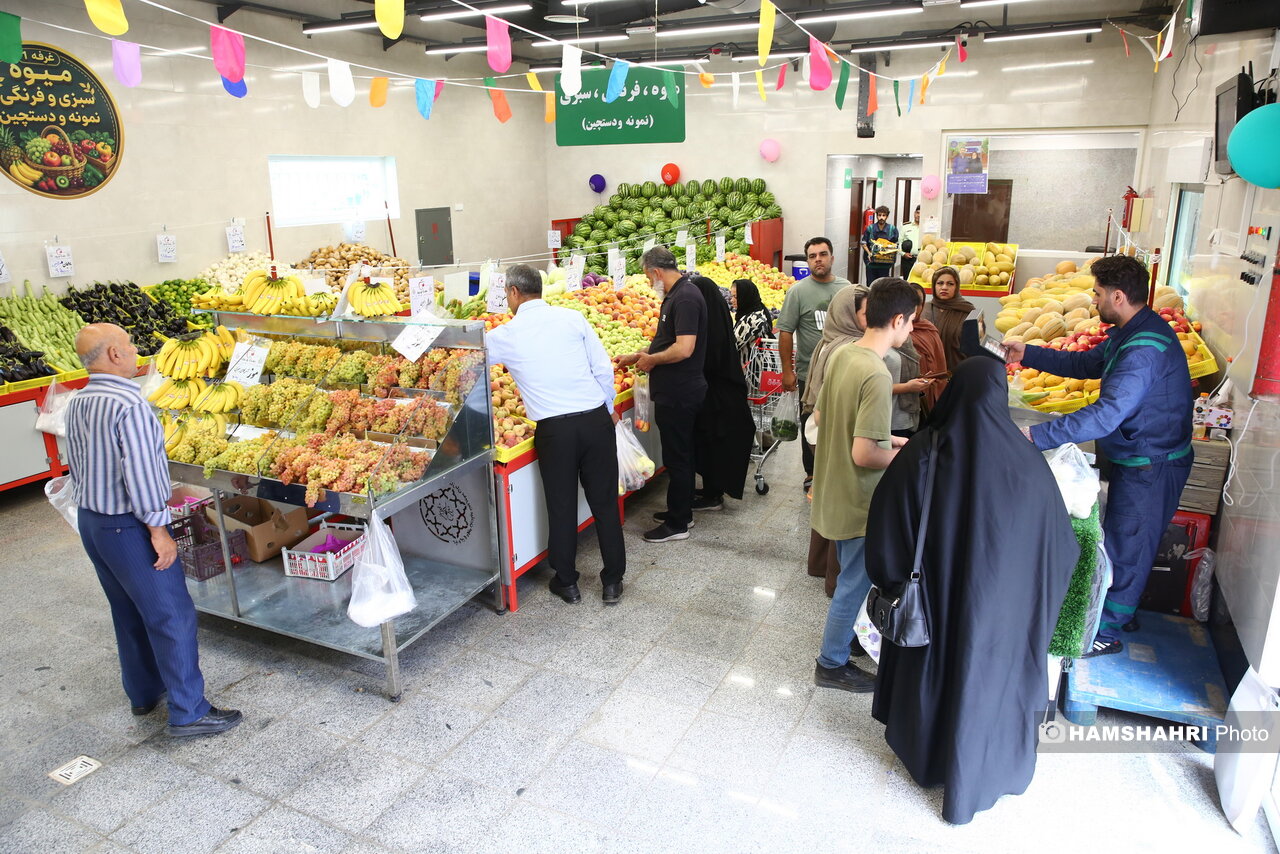افتتاح بازار جدید میوه و ترهبار مروارید افتتاح بازار جدید میوه و ترهبار مروارید