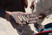 آثار به جامانده از درگیری نیروهای مسلح با تروریست‌ها در سراوان