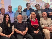 تصاویری از خانواده داودنژاد در مراسم بزرگداشت علیرضا داودنژاد