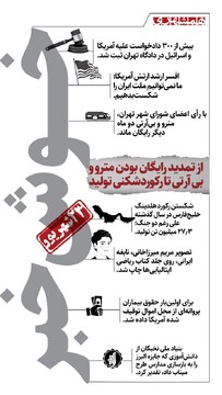 خوش خبرهای امروز | از تمدید رایگان مترو و بی‌آرتی تا جبران خسارت بیماران پروانه‌ای | اینفوگرافیک