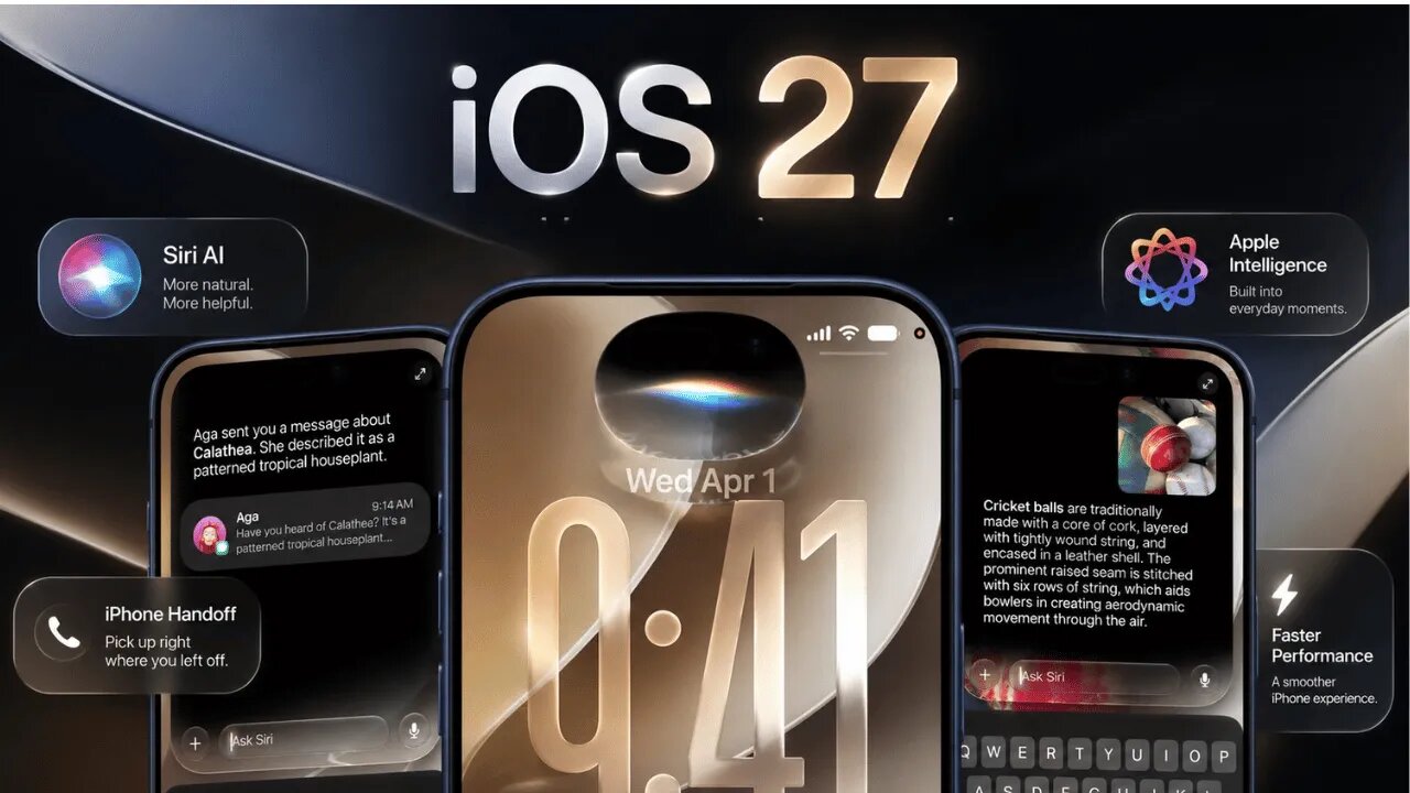 اپل امروز iOS ۲۷ را با نسل تازه Siri منتشر میکند | آیفون حالا بهتر حرف کاربران را متوجه میشود