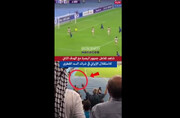 وایرال شد؛ نمایش پرتاب موشک در بازی استقلال با السد! + ویدئو