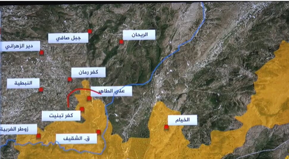 جنوب لبنان اسرائیل