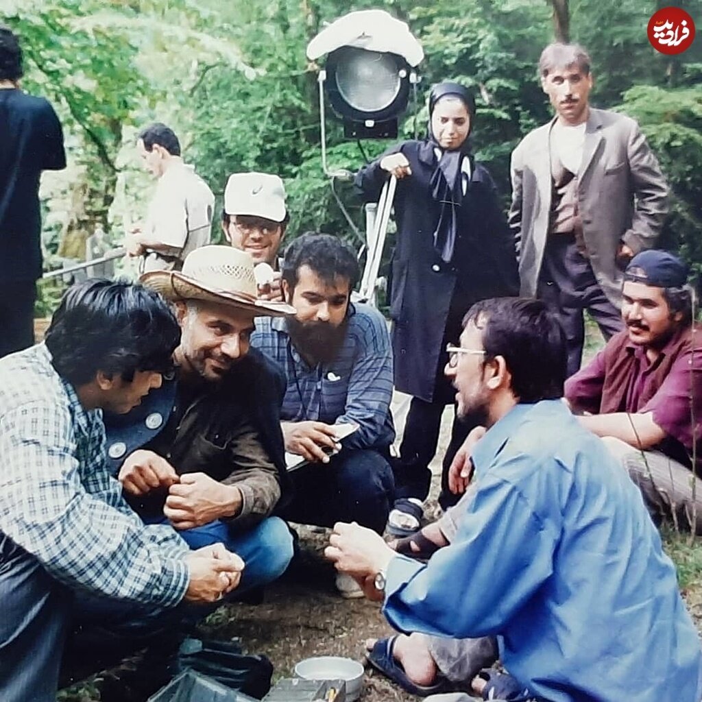 پشت صحنه سریال به یادماندنی «پس از باران» + عکس | عمو غلام و شیرین در سال ۷۹